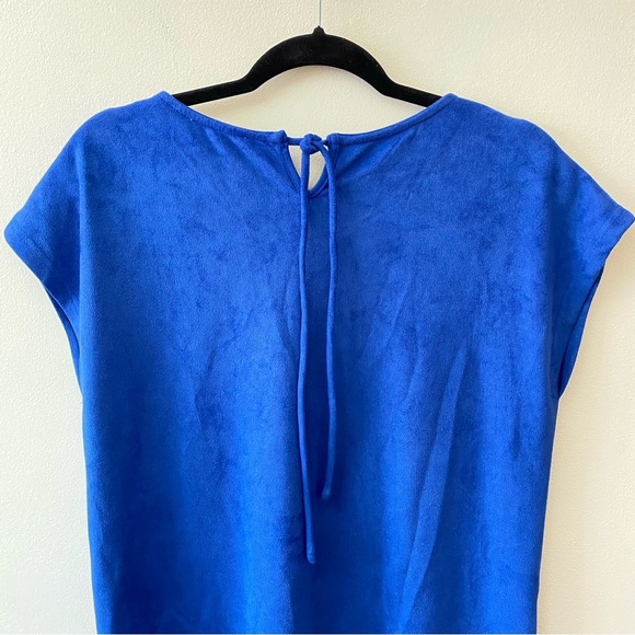 Joh cobalt blue Ariel tie back mini shift dress size Small - Picture 9 of 11